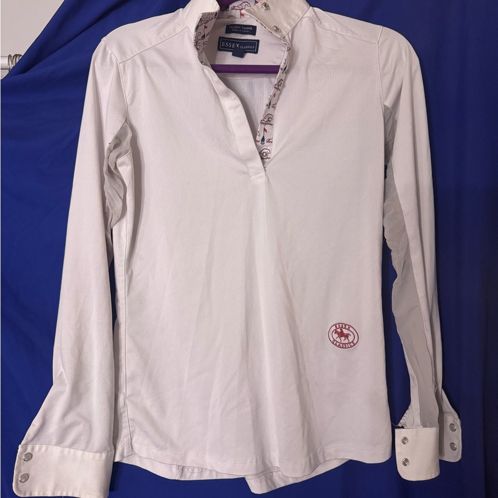 Essex Classics White Show Shirt Small